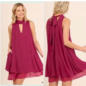 Umgee- raspberry dress- brand new